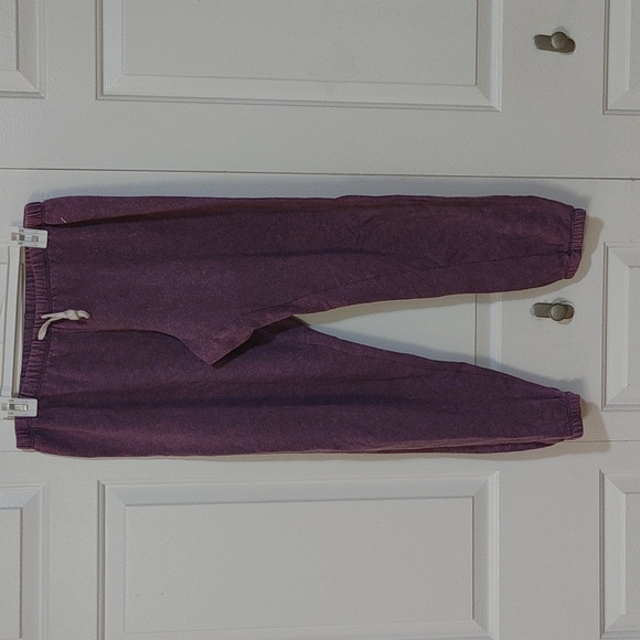 PINK Victoria's Secret Pants - 🌸PINK Purple Distressed Look Sweatpants L